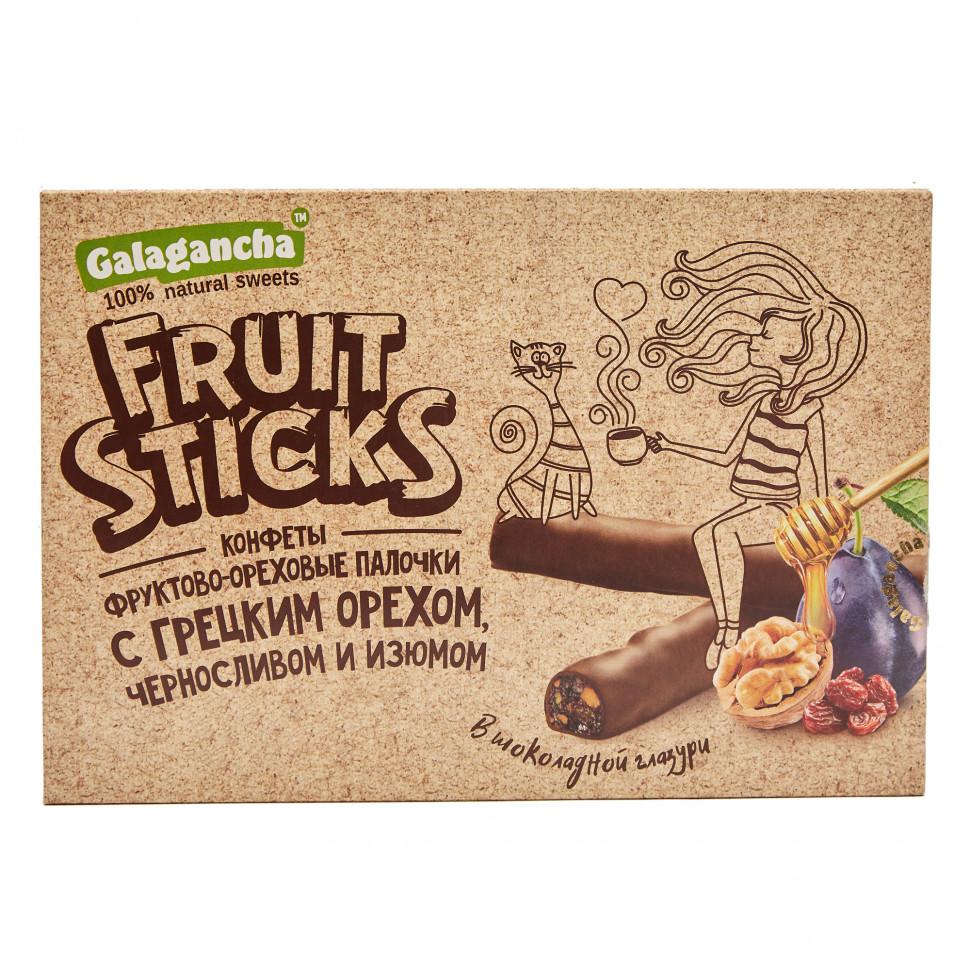  Берестов КРАФТ Fruit Stiсks с черносливом и грецким орехом, 175г в Нижнем Новгороде