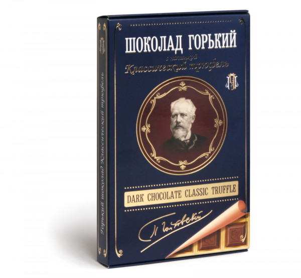 №1 Фабрика Томер  Горький шоколад ТРЮФЕЛЬ классический (Чайковский), 112г в Нижнем Новгороде
