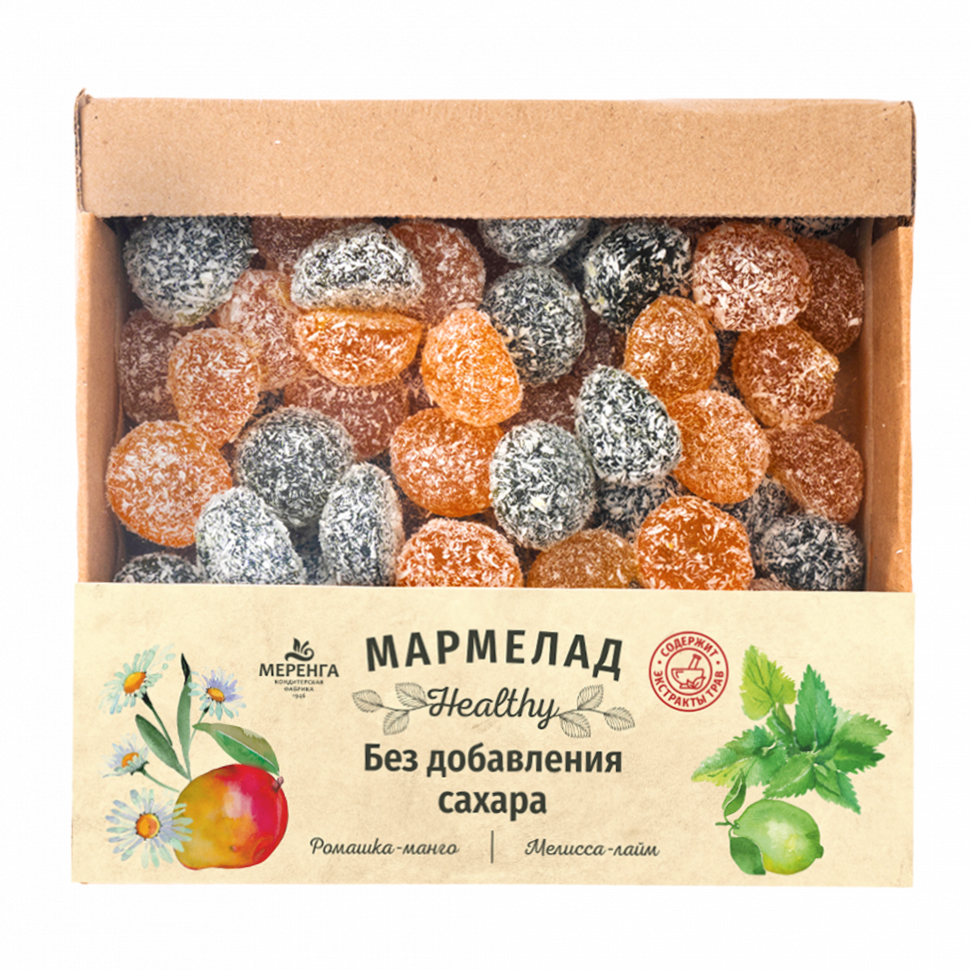  Меренга Мармелад в кокосовой обсыпке Ромашка+Мелисса , 800г     в Нижнем Новгороде
